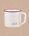 Santa's Favorite Red Trim Coffee Mug