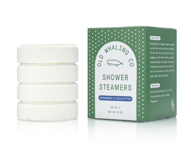 Spearmint & Eucalyptus - Shower Steamers - Old Whaling Co.