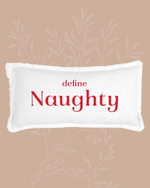 Define Naughty Euro Pillow