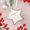 Spongellé Holiday Star Ornament - Noel