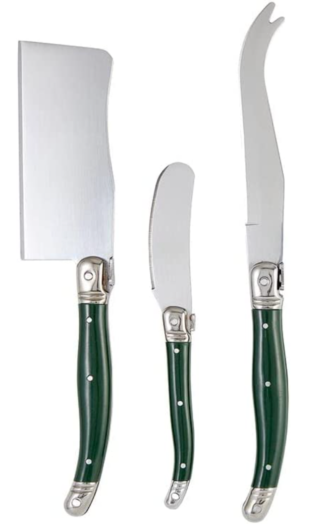 Fa La La Green Charcuterie Knives