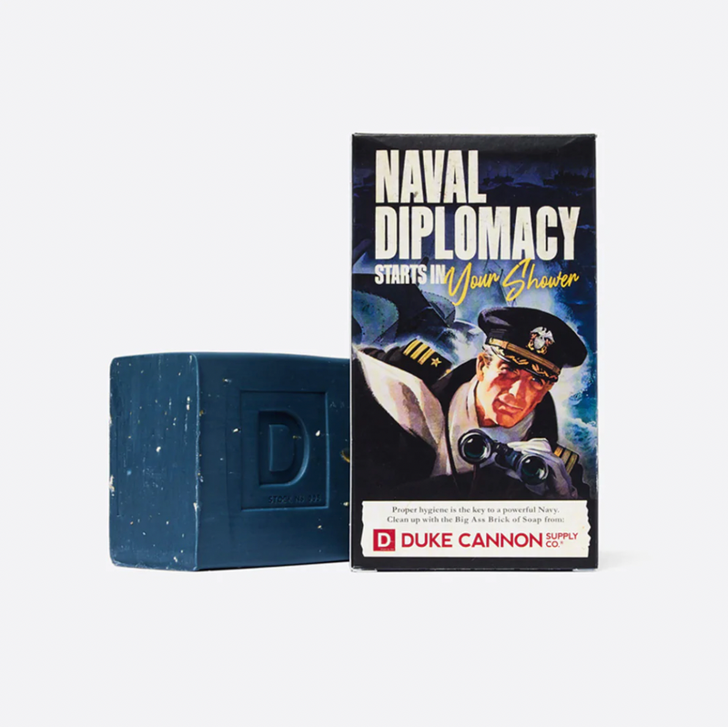 LIMITED EDITION WWII-ERA BIG ASS BRICK OF SOAP - NAVAL DIPLOMACY