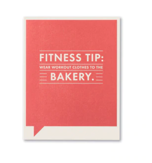 Frank & Funny Cards - FITNESS TIP