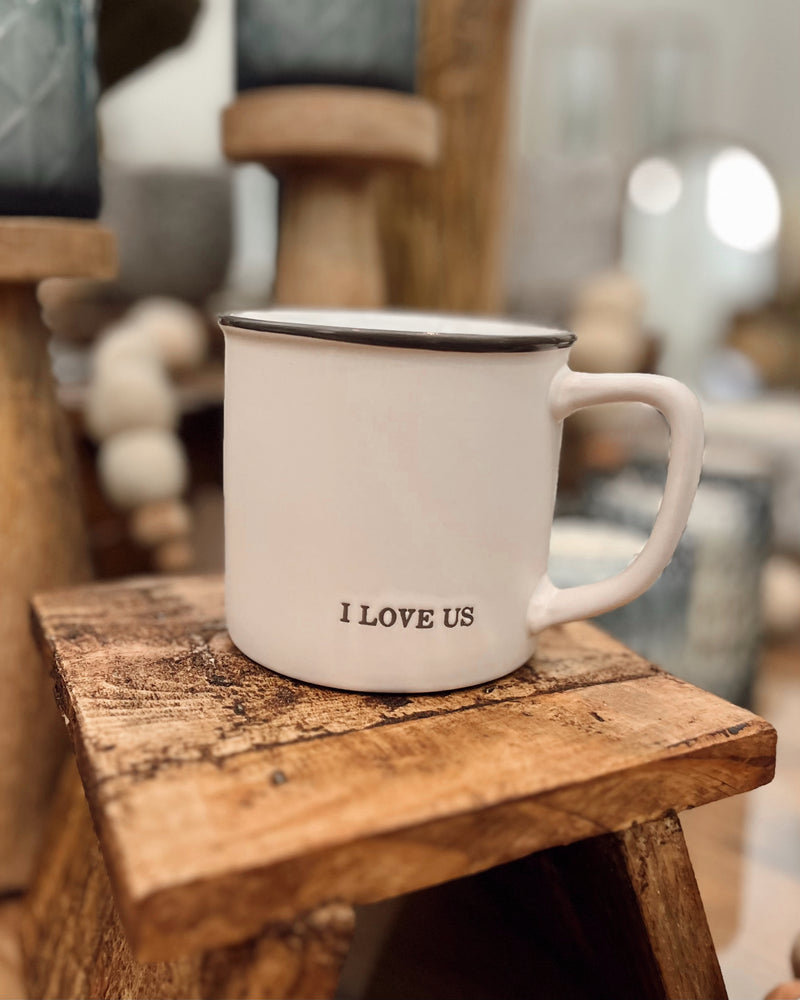 I Love Us Minimalist Coffee Mug