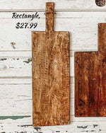 Rectangle Cutting Board Decor