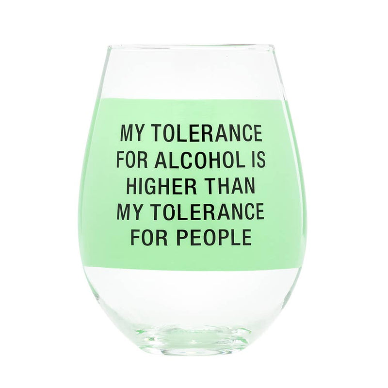Tolerance Wine Glass
