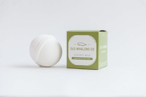 Coconut Milk - Bath Bomb - Old Whaling Co.